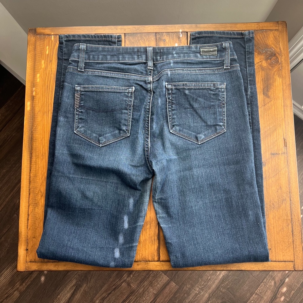 PAIGE Skyline Skinny Blue Jeans - 28 - Picture 3 of 9